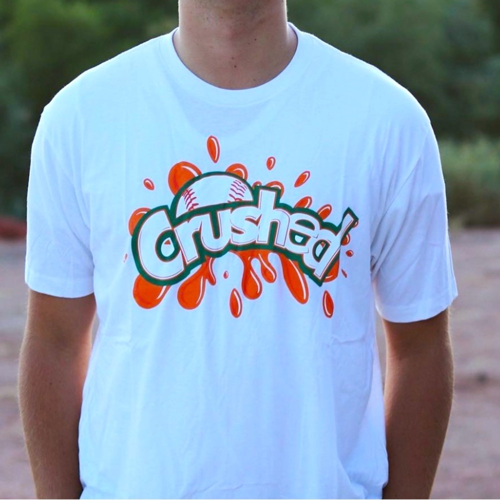 Vintage Baseball T Shirt. Crushed!